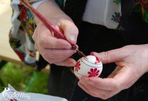 Easter Painted Eggs Romania