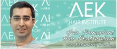 AEK Hair Institute FUT Hair Transplant in Istanbul Turkey