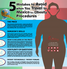 Infographics: 5 Mistakes to Avoid when Traveling Mexico for Obesity Procedures