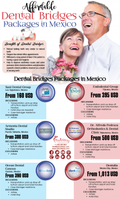 Infographics: Affordable Dental Bridges Packages in Mexico