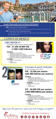 Infographics: Hair Transplant in Mexico