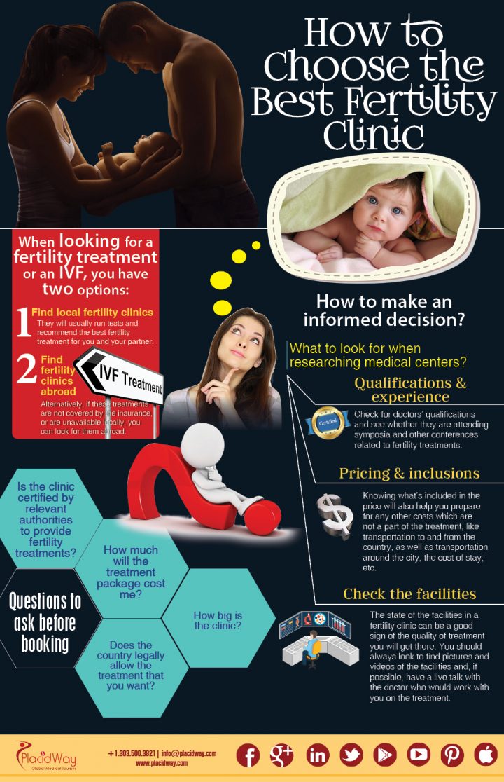 Infographics How To Choose The Best Fertility Clinic