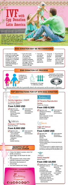Infographics: IVF with Egg Donation in Latin America