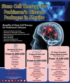 Infographics: Stem Cell Therapy for Parkinsons Disease Packages in Mexico